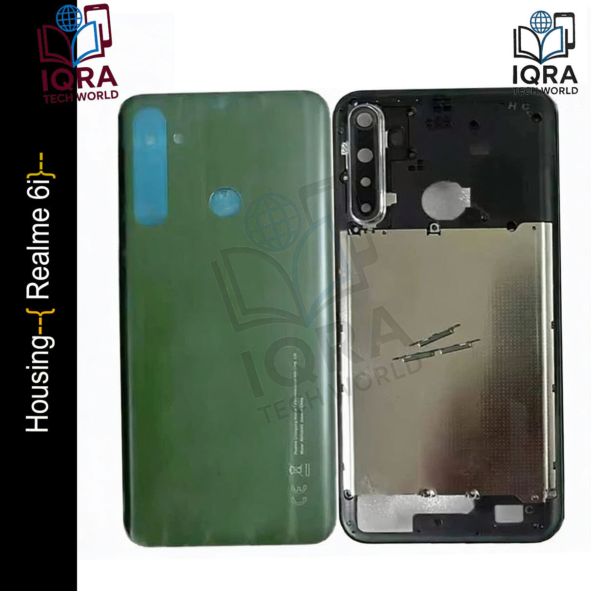Realme 6i (Backshell) Back Panel with Side Frame Housing Replacement Parts Price in Bangladesh - Mobile.com.bd