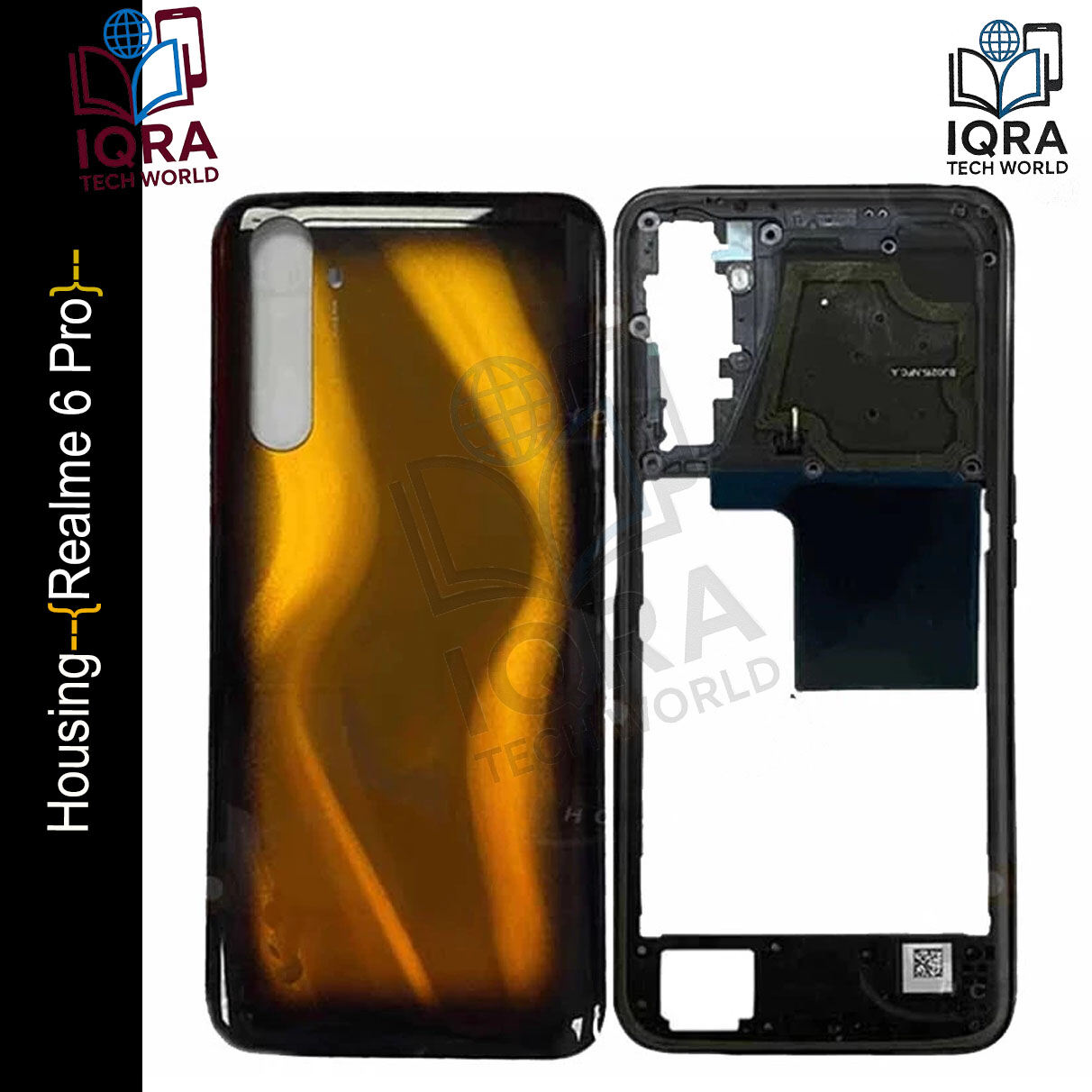 Realme 6 Pro (Backshell) Back Panel with Side Frame Housing Replacement Parts Price in Bangladesh - Mobile.com.bd