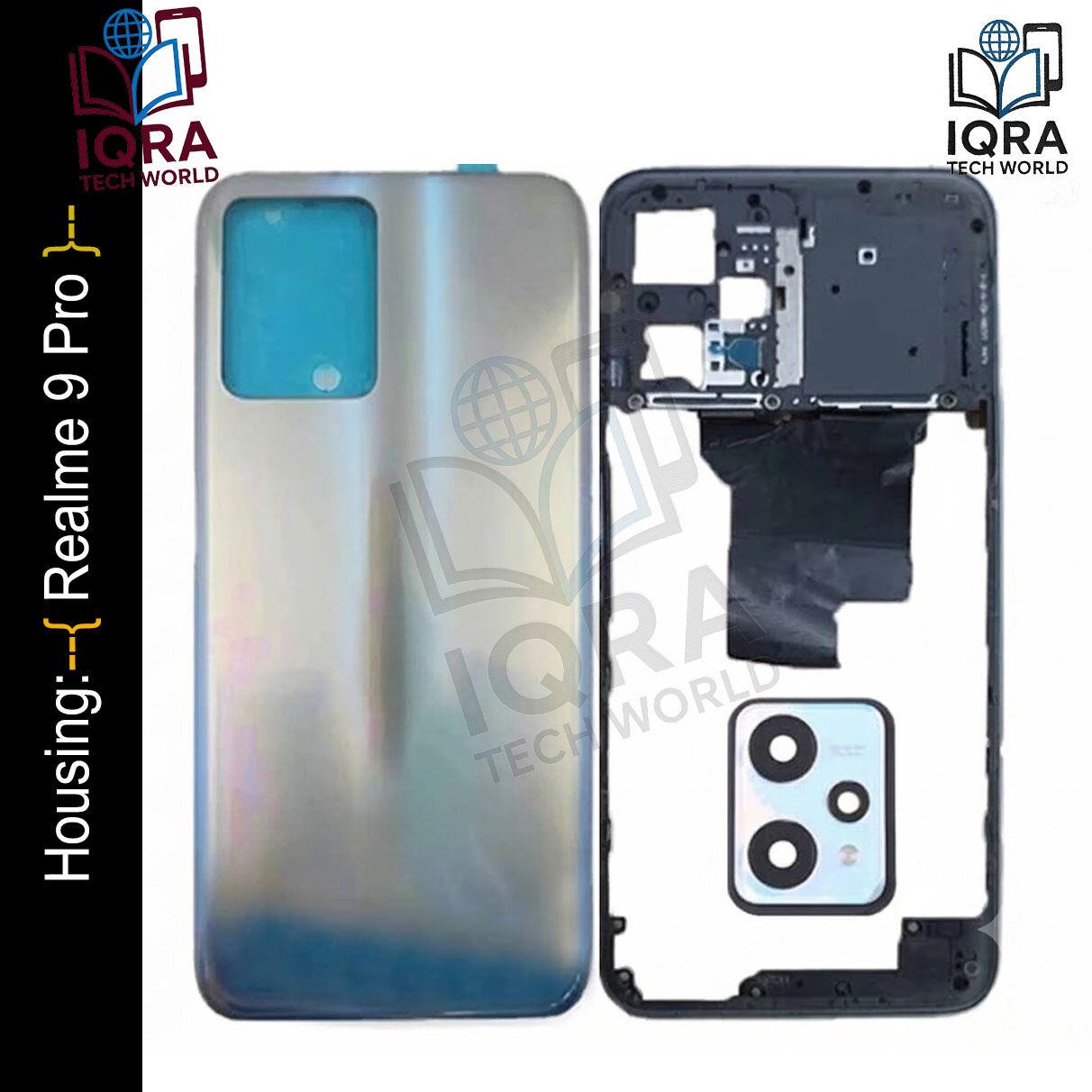 Realme 9 Pro (Backshell) Back Panel with Side Frame Housing Replacement Parts Price in Bangladesh - Mobile.com.bd