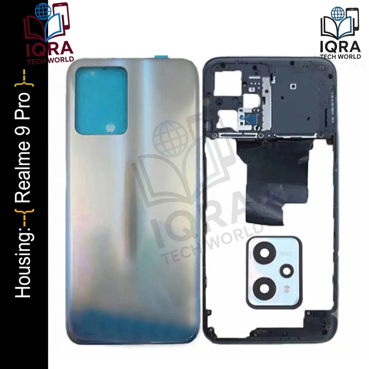 Realme 9 Pro (Backshell) Back Panel with Side Frame Housing(Blue) Back Panels & Housings Price in Bangladesh - Mobile.com.bd