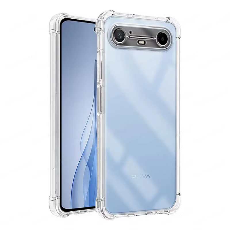 Realme Tecno Pova Slim ALL Type of cover ( Silicone cover / Xundd cover / Pani cover / Transparent cover ) cover blue Silicone Replacement Parts Price in Bangladesh - Mobile.com.bd