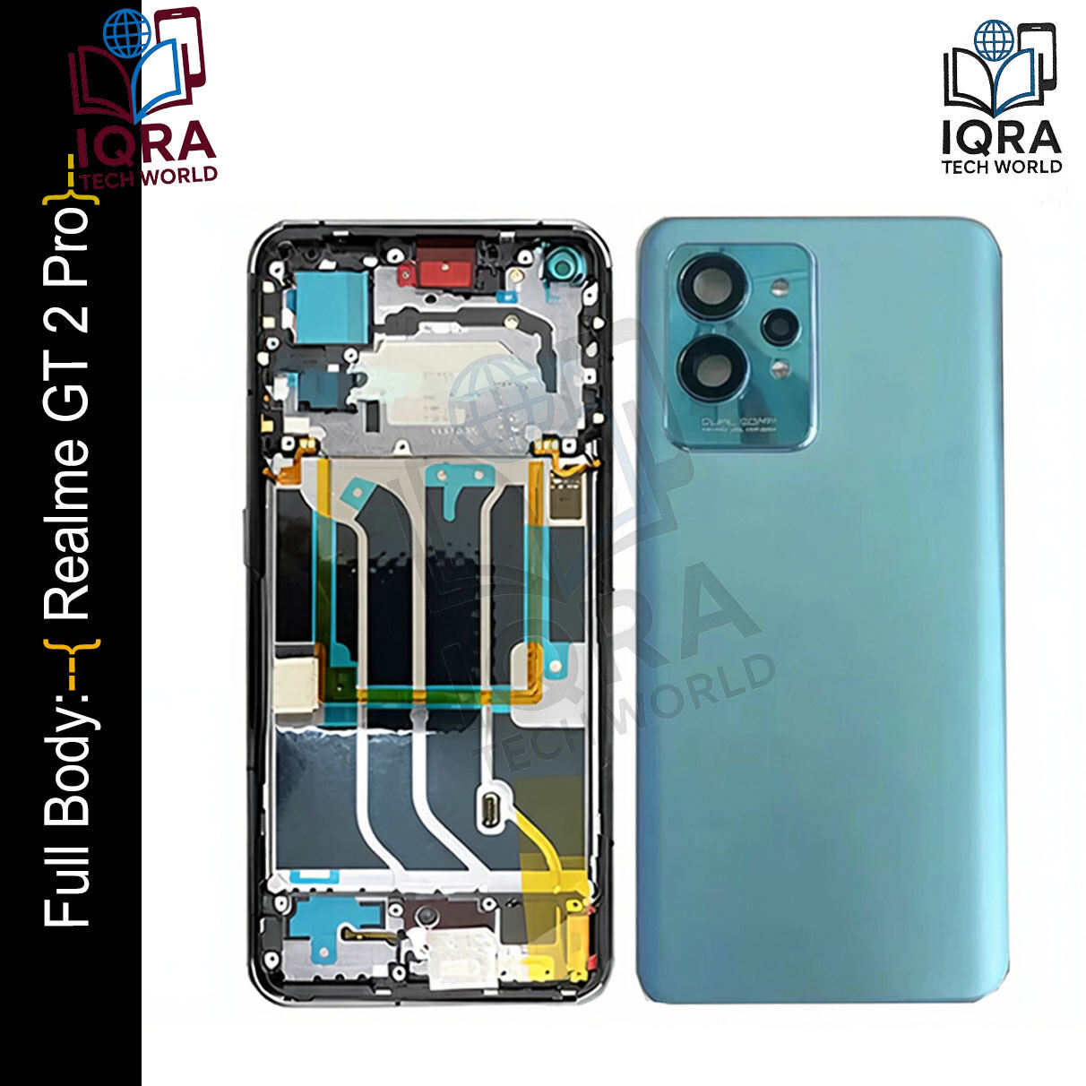 Realme GT 2 Pro Full Body Housing / Middle Frame Chassis with Back Panel Replacement Parts Price in Bangladesh - Mobile.com.bd