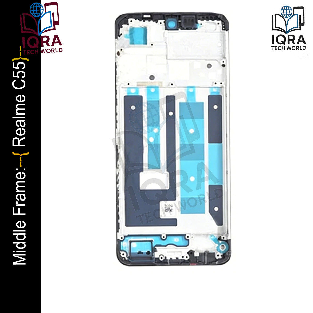 Realme C55 Middle Frame Chassis / Lcd Frame Replacement Parts Price in Bangladesh - Mobile.com.bd
