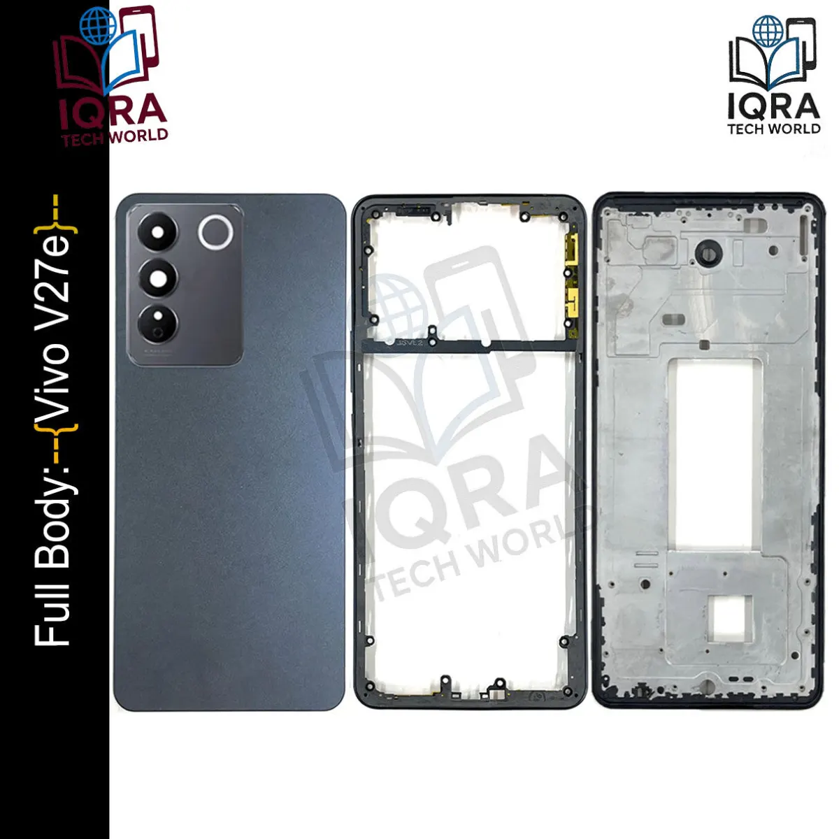 Vivo V27e Full Body Housing / Middle Frame Chassis with Back Panel - Price in Bangladesh