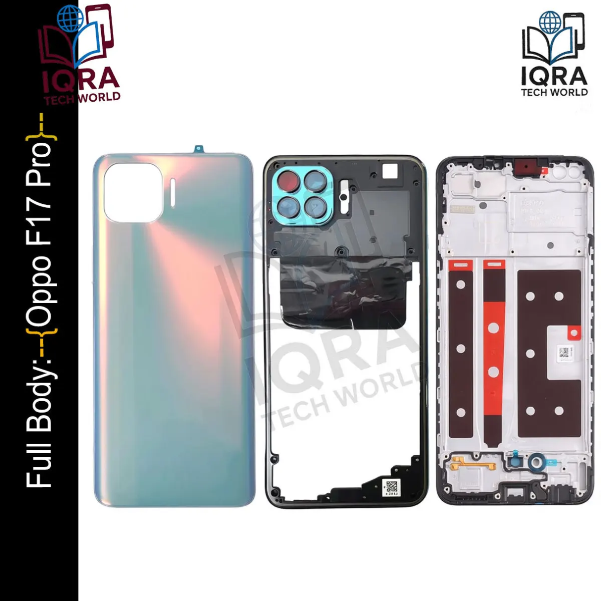 oppo F17 Pro Full Body Housing / Middle Frame Chassis with Back Panel(White) Replacement Parts Price in Bangladesh - Mobile.com.bd