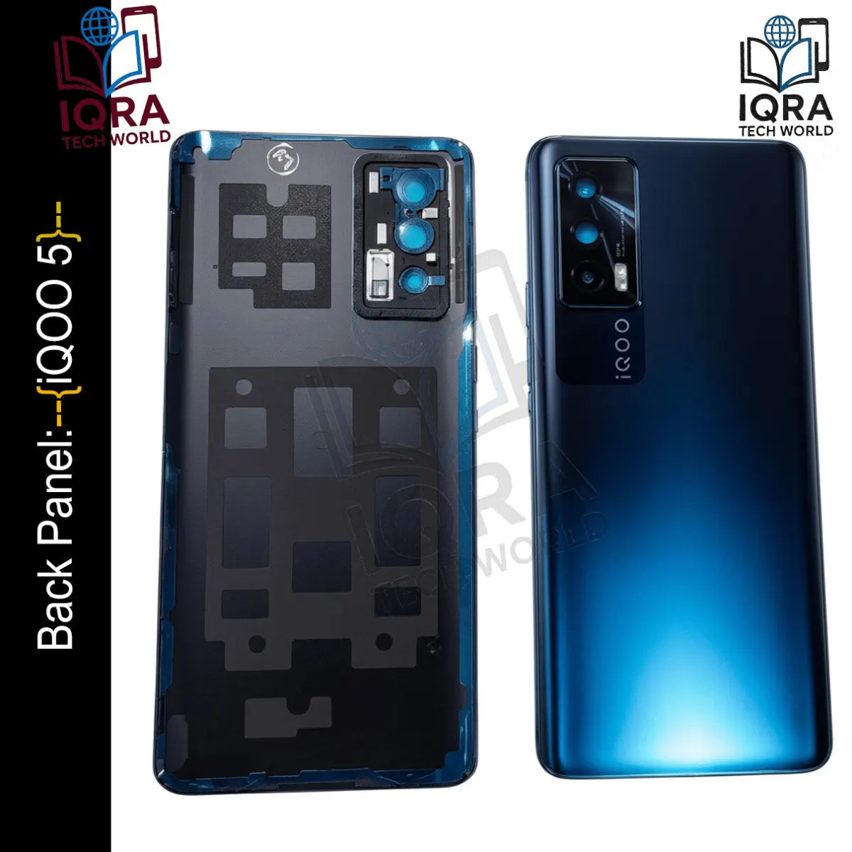 Realme Back Part and Back Shell for i QOO 5 with Battery Door Perfect for Replacement and Repair Use Replacement Parts Price in Bangladesh - Mobile.com.bd