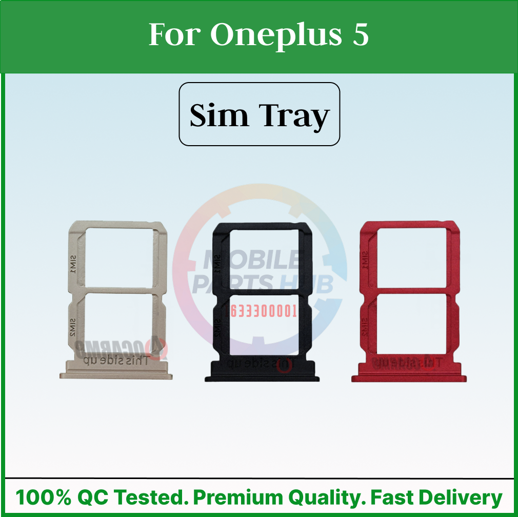 OnePlus 5 Sim Tray Micro SD Card Slot with Sim Ejector Pin Replacement Parts Mobile Parts & Accessories Price in Bangladesh - Mobile.com.bd