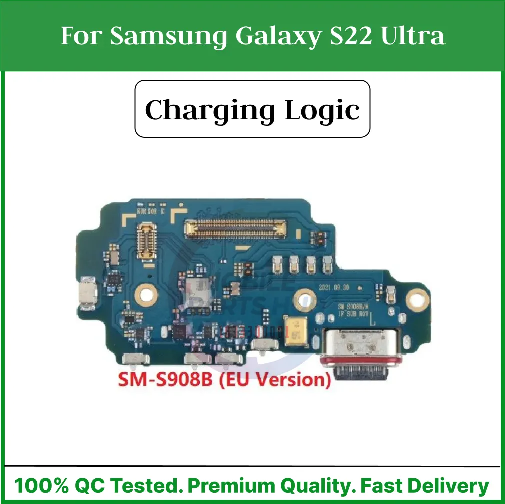 Charging Logic Board For Samsung Galaxy S22 Ultra Charging Port USB Plug PCB Dock Connector Spare parts - Price in Bangladesh