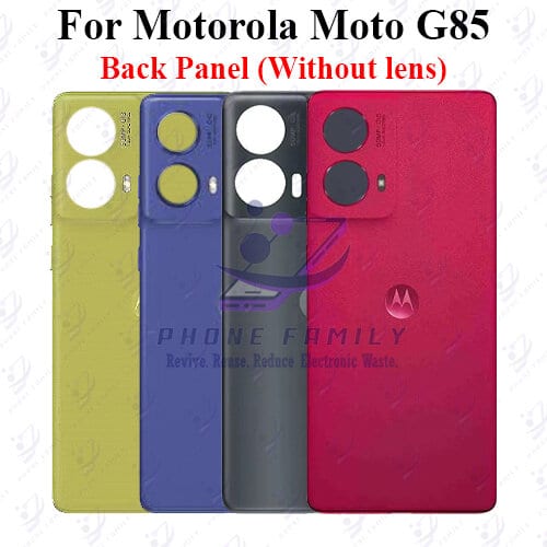 For Motorola Moto G85 Back Panel/Backshell/ Casing With Logo-All Colors Available Price in Bangladesh - Mobile.com.bd