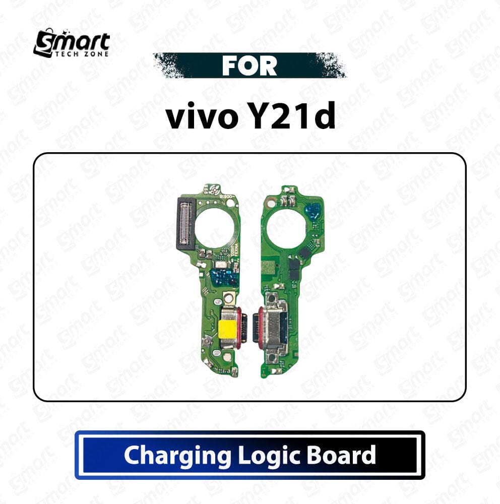 Vivo Y21d Charging Logic Board PCB Module - USB Charging Port Dock Connector Flex Cable Ribbon Replacement Repair Spare Parts Price in Bangladesh - Mobile.com.bd