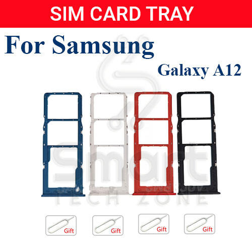 Samsung Galaxy A12 Sim Tray Micro SD Card Slot with Sim Ejector Pin Replacement Part: Replacement Parts Price in Bangladesh - Mobile.com.bd