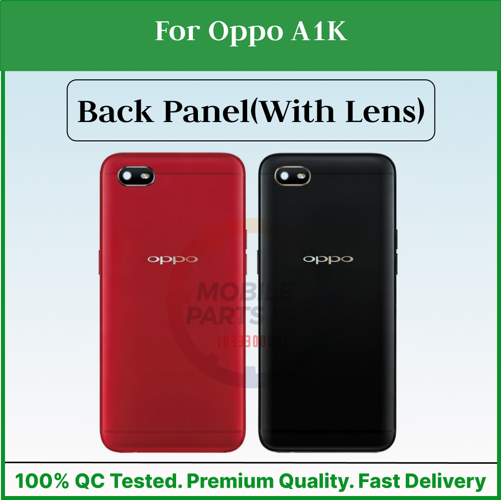 For Oppo A1K Back Panel/Backshell/ Casing + Camera Lens + Side Button With Logo-All Colors Available - Price in Bangladesh