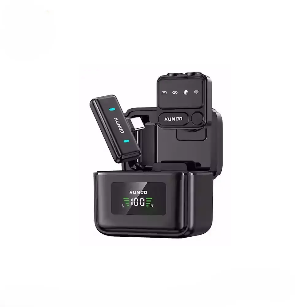 XUNDD X57 Mini Wireless (1TX+1RX) Lavalier Microphone