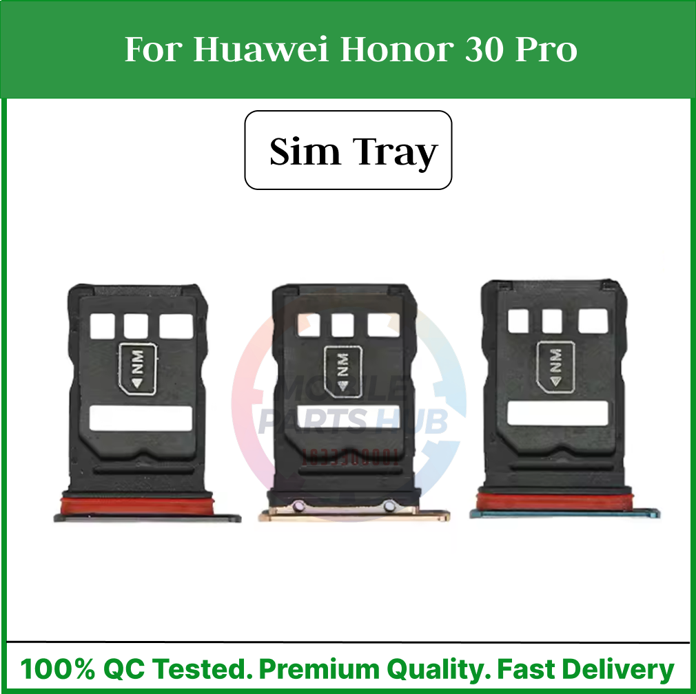 Huawei Honor 30 Pro Sim Tray Micro SD Card Slot with Sim Ejector Pin Replacement Part Mobile Parts & Accessories Price in Bangladesh - Mobile.com.bd