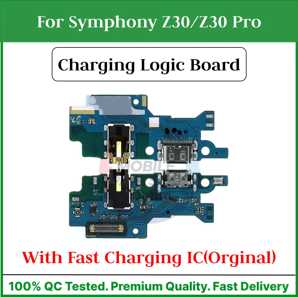 Charging Logic Board For Symphony Z30/Z30 Pro Charging Port For USB Plug PCB Dock Connector Replacement Parts Charging Port Parts Price in Bangladesh - Mobile.com.bd
