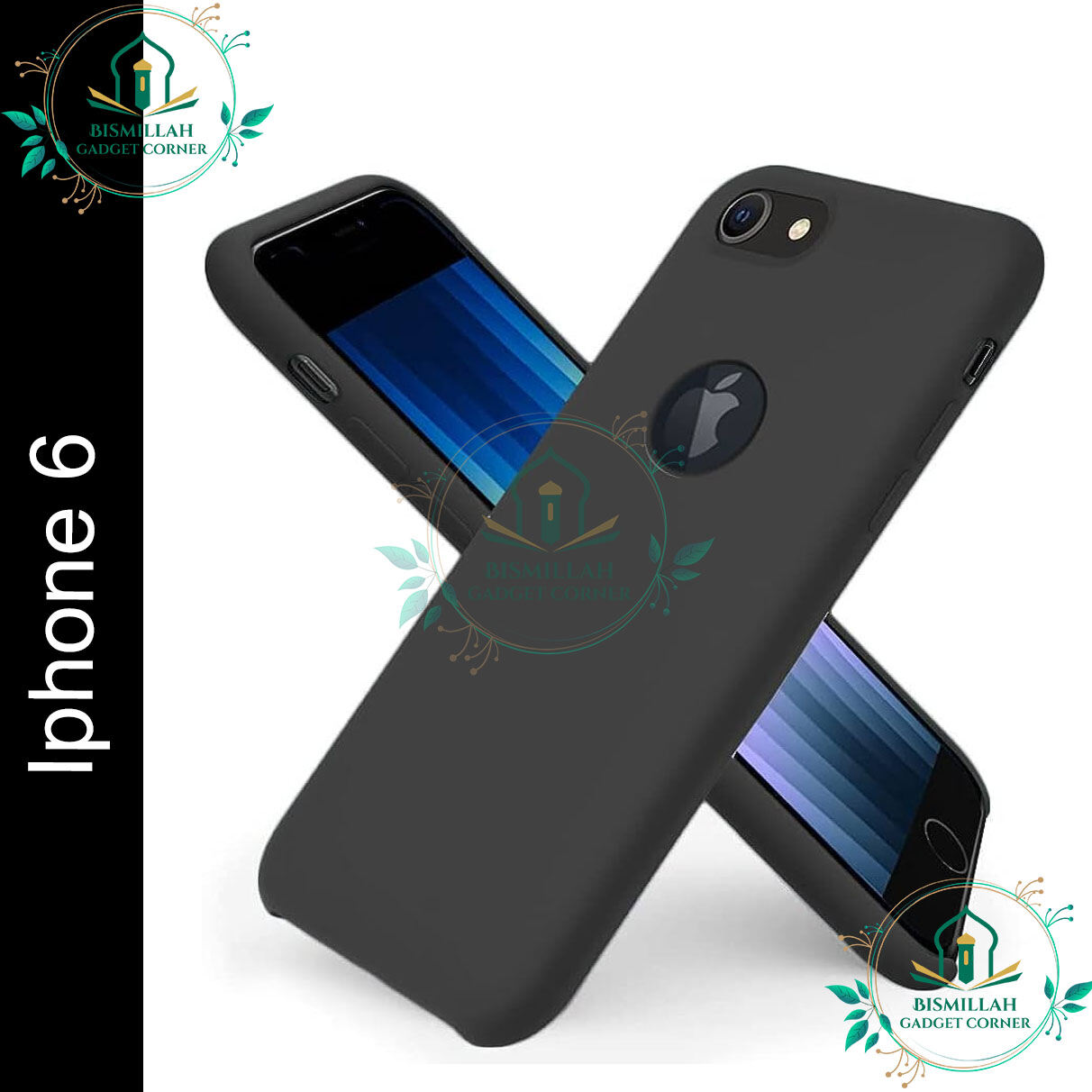Premium Liquid Silicone URO Phone case for Iphone 6 Liquid Silicon Mobile Back Case Soft URO Phone Cover