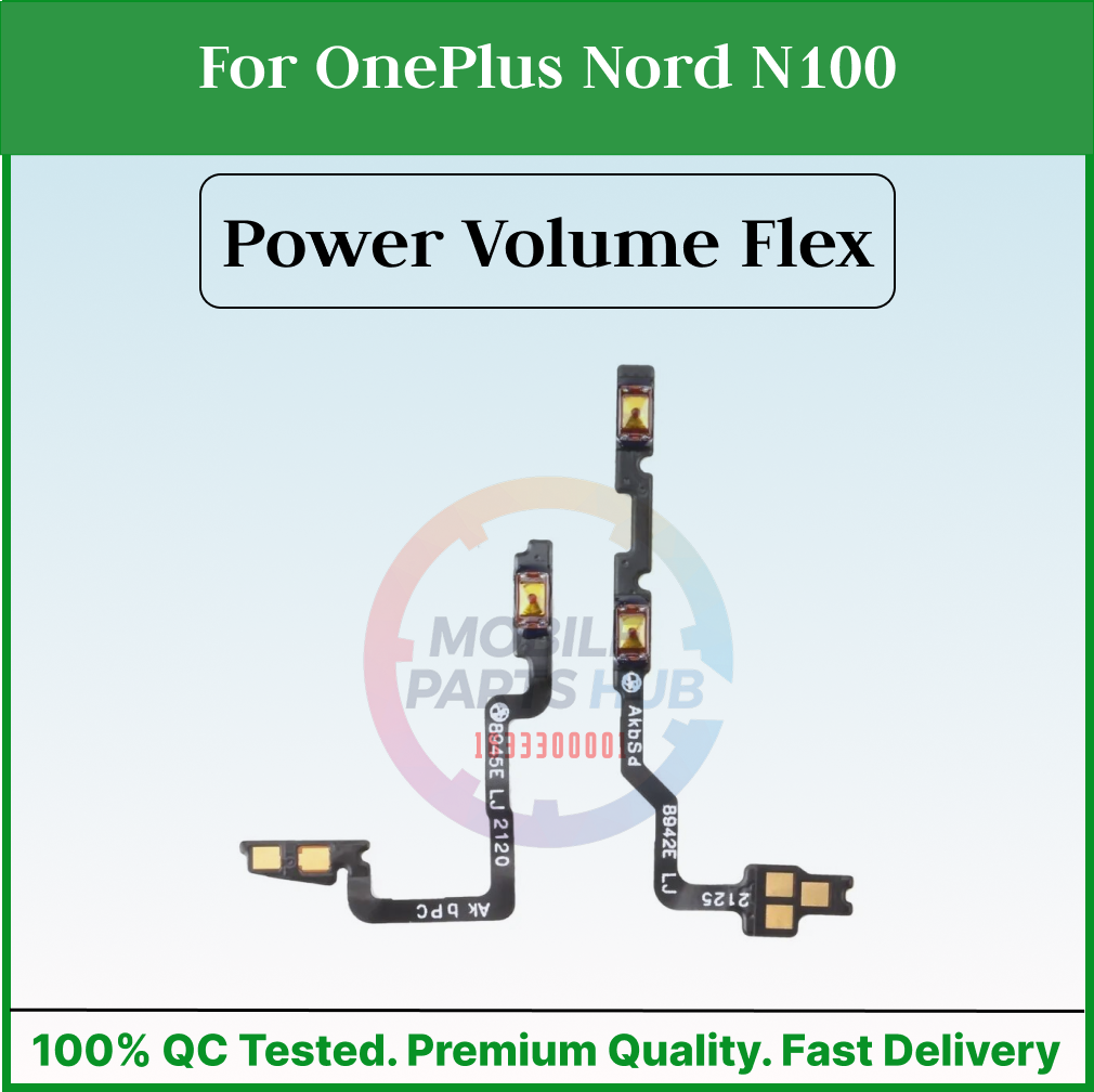 For OnePlus Nord N100 Power On/Off Switch Button Side Volume Up Down Buttons Flex Cable Replacement Parts (Wholesale) Mobile Parts & Accessories Price in Bangladesh - Mobile.com.bd