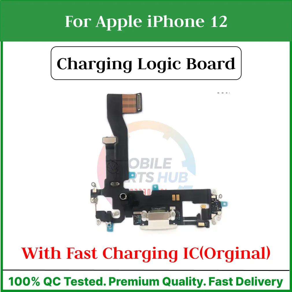 Charging Logic Board For For Apple iPhone 12 Charging Port For (M2003J6B2G) USB Plug PCB Dock Connector Replacement Parts Charging Port Parts Price in Bangladesh - Mobile.com.bd