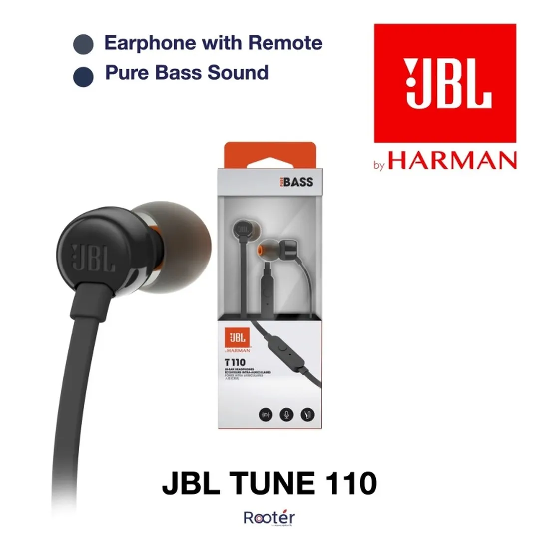 TUNE 110 In-Ear Headphone With Built-in Microphone T110 Earphone Earphones & Headphones Price in Bangladesh - Mobile.com.bd