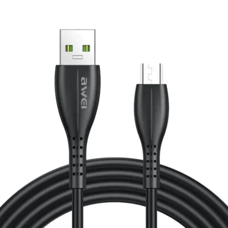 Awei CL-115M Micro-USB Charging Data Cable Cable & Adapters Price in Bangladesh - Mobile.com.bd