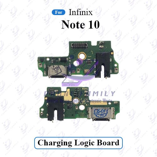 Charging Logic Board For Infinix Note 10 Charging Port USB Plug PCB Dock Connector Spare parts Price in Bangladesh - Mobile.com.bd
