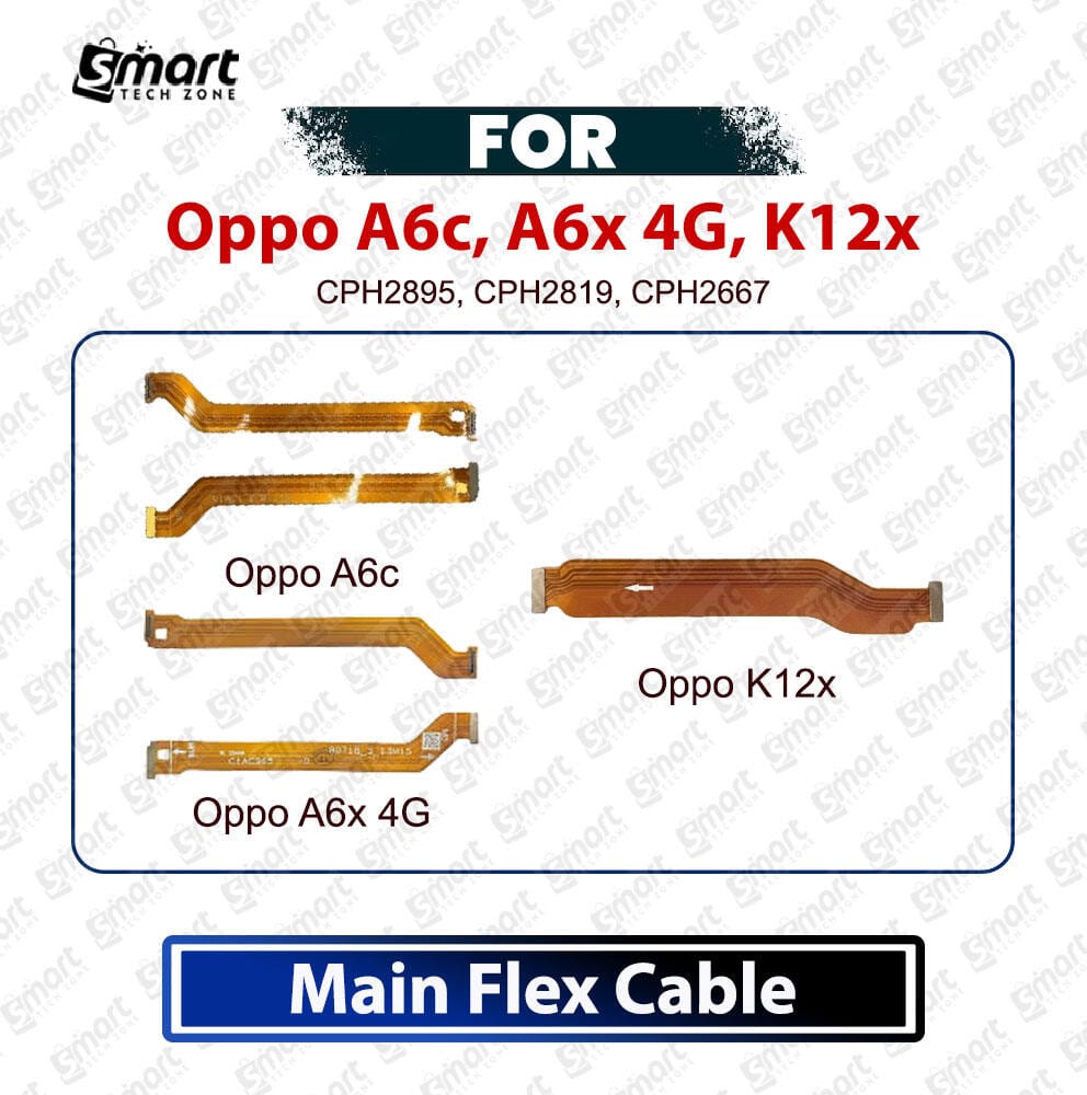 Oppo A6c / A6x 4G / K12x Main Board Motherboard Connector Flex Cable - Ribbon Replacement Repair Part (Compatible Models: CPH2895, CPH2819, CPH2667) - Price in Bangladesh