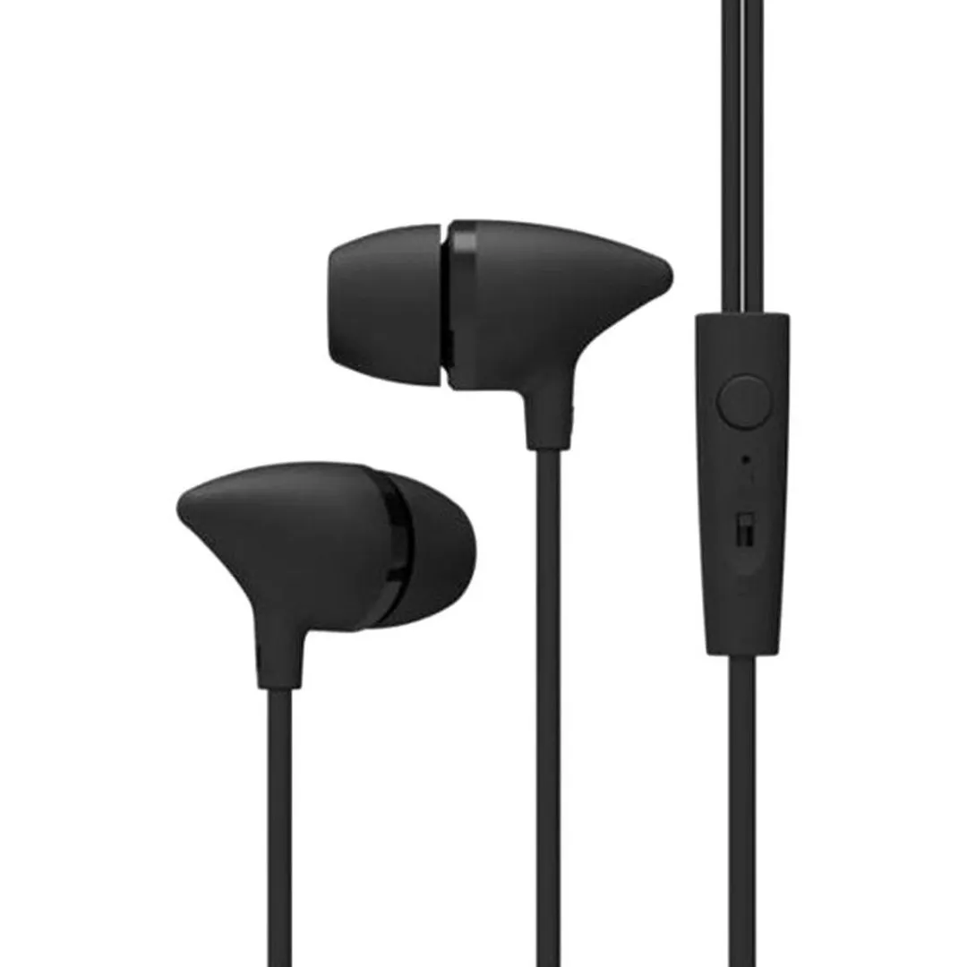 C100 In-Ear WiRed Earphones - Black Mobile Accessories Price in Bangladesh - Mobile.com.bd