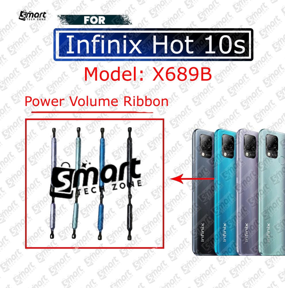 Power Volume OutSide Key Side Button For Infinix Hot 10s X689B External Volume Button + Power ON OFF Price in Bangladesh - Mobile.com.bd