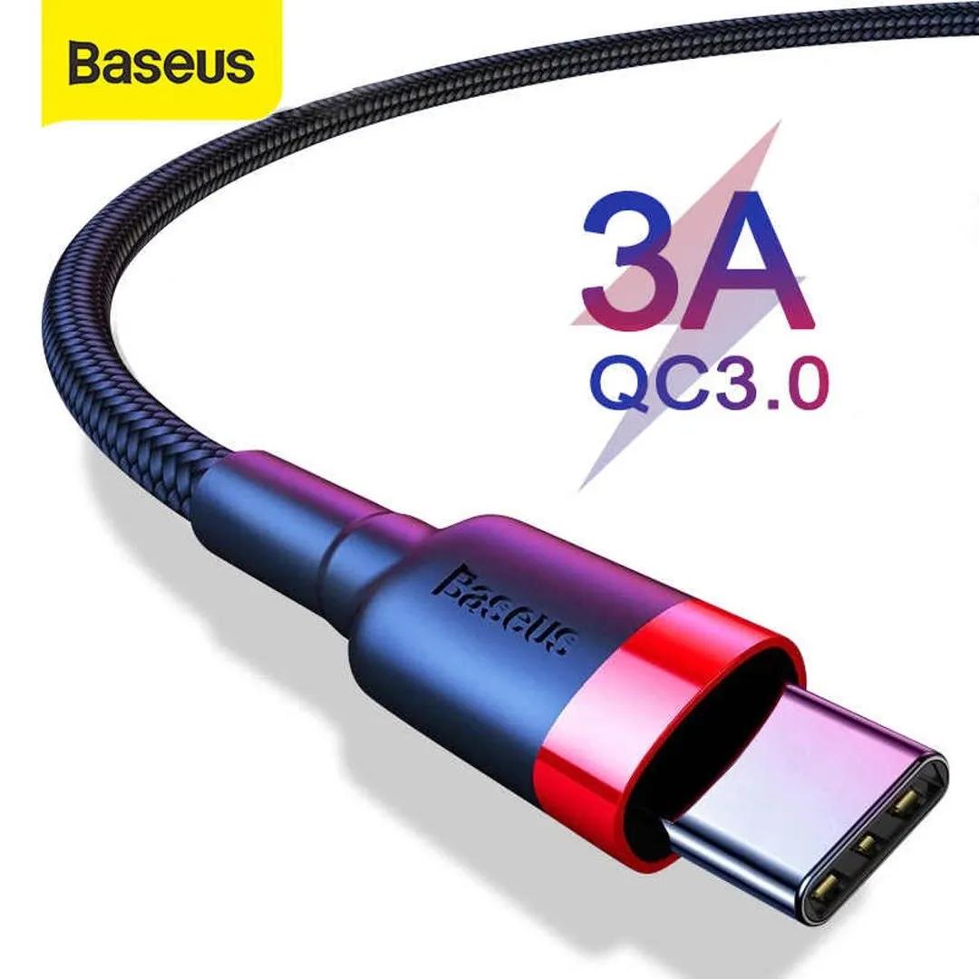Baseus Cafule Quick Charge 3.0 USB Type C Cable Cables Price in Bangladesh - Mobile.com.bd