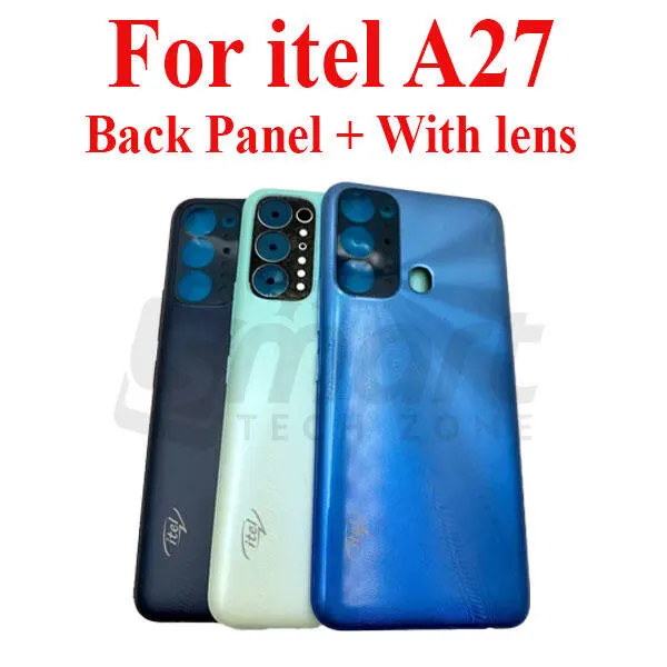 itel A27 Back Panel/Backshell/ Casing + With Camera Lens + Side Buttons With Logo-All Colors Available Back Panels & Housings Price in Bangladesh - Mobile.com.bd
