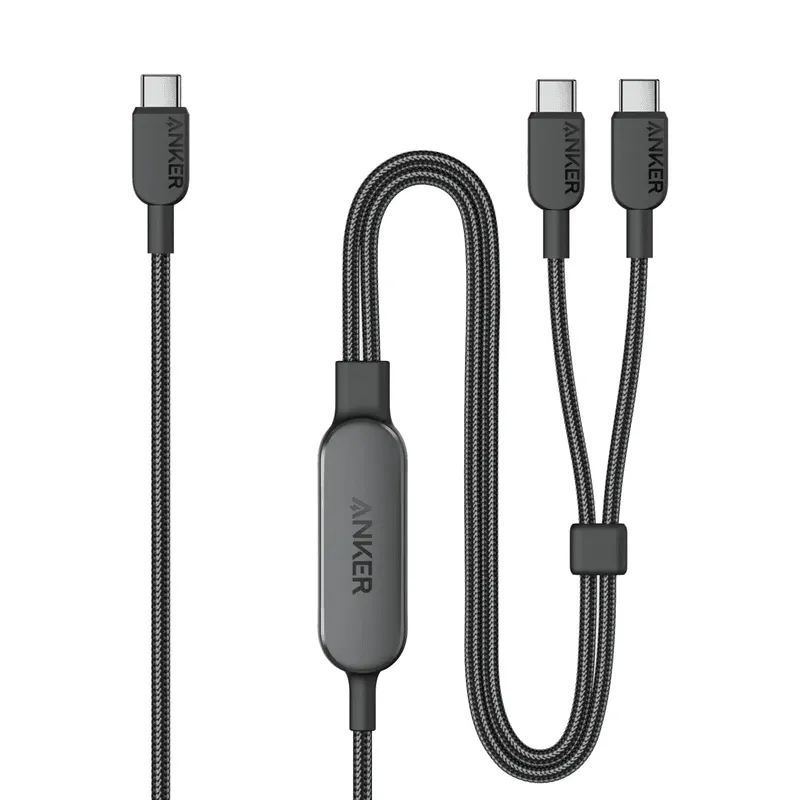 Anker 140W 2 in1 USB Type-C Cable Cable & Adapters Price in Bangladesh - Mobile.com.bd