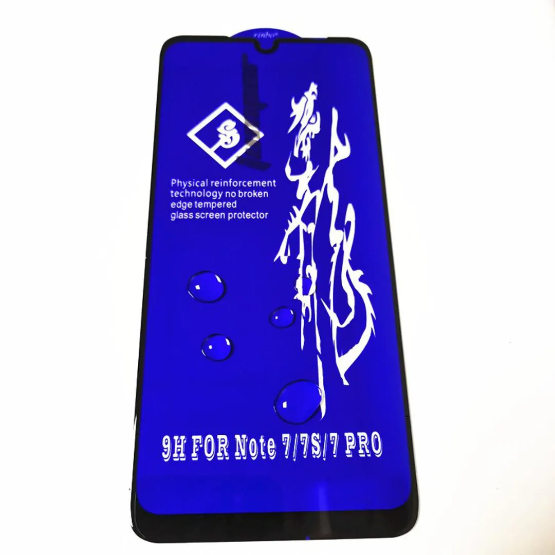 Note 7 7S 7 Pro Rinbo 9H Tempered Glass Screen Protector