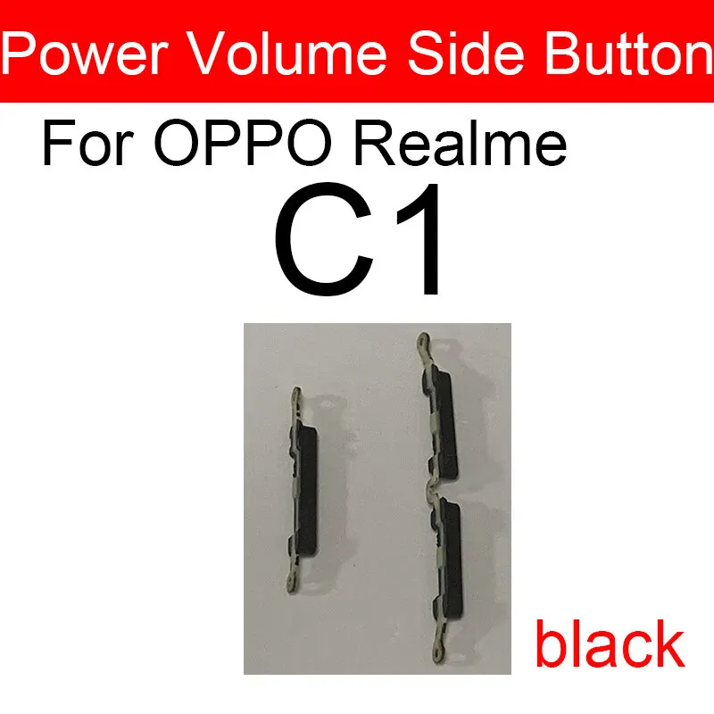 Power Volume Out Side Key Side Button For Realme C1 C2 C3 External Volume Button + Power ON OFF Replacement Parts Price in Bangladesh - Mobile.com.bd