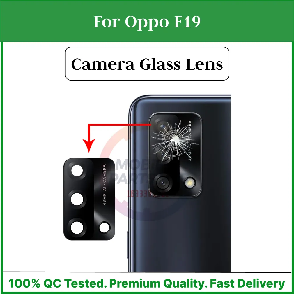 Camera Main Glass Lens for Oppo F19 Replacement Part (Not Tempered Camera Glass Protector) Mobile Parts & Accessories Price in Bangladesh - Mobile.com.bd