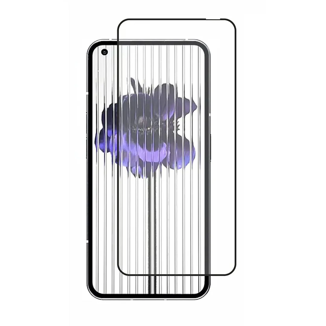 For Nothing Phone 1 / Nothing Phone 2 / Nothing Phone 2A Premium Full Cover Og Glass Hd Clear Tempered Gorilla Glass Screen Protector Phone Cases & Covers Price in Bangladesh - Mobile.com.bd
