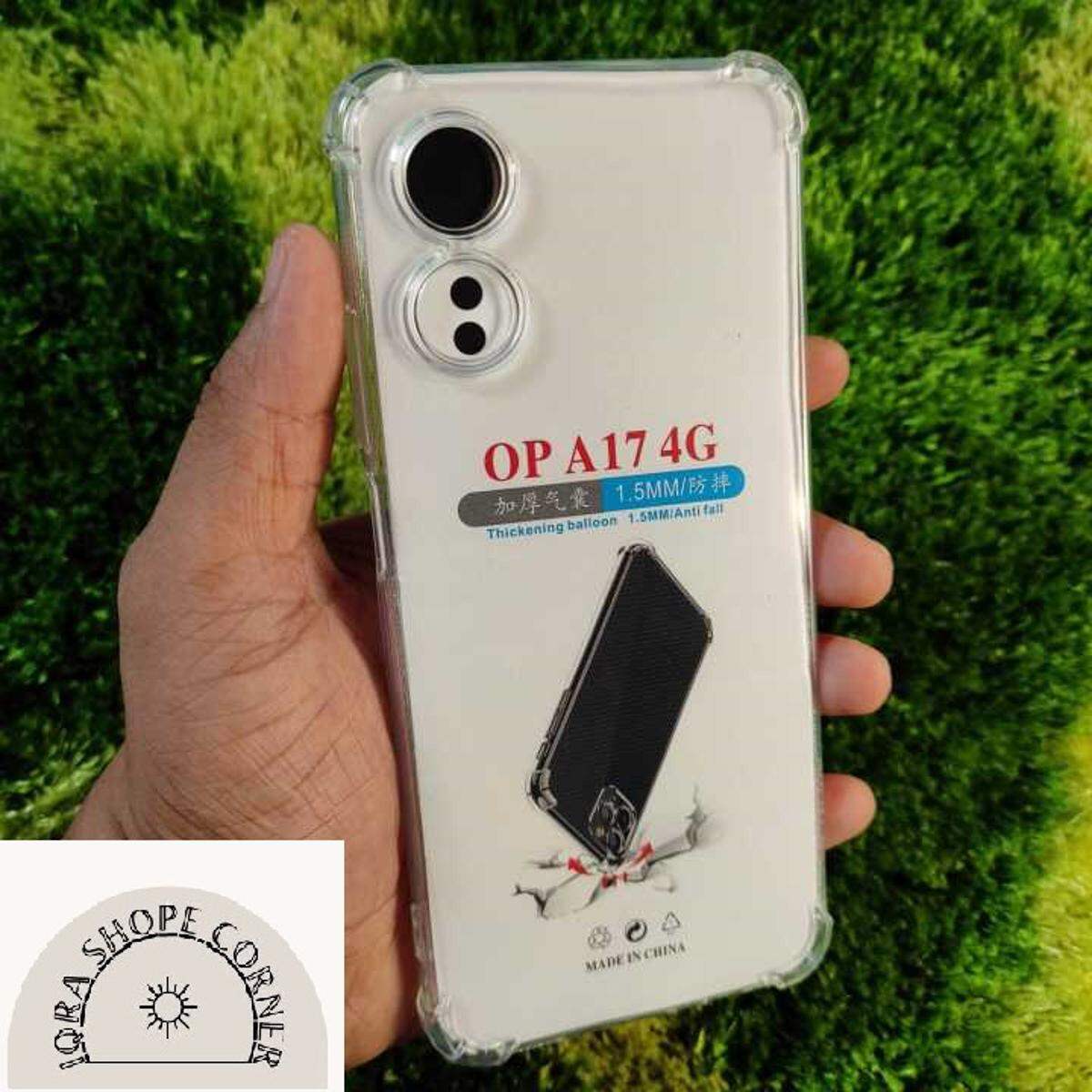 OPPO For Oppo A17 4g 2022 Clear Cover Soft Thin Anti-Scratches Crystal Case(Transparent) Case & Cover Price in Bangladesh - Mobile.com.bd