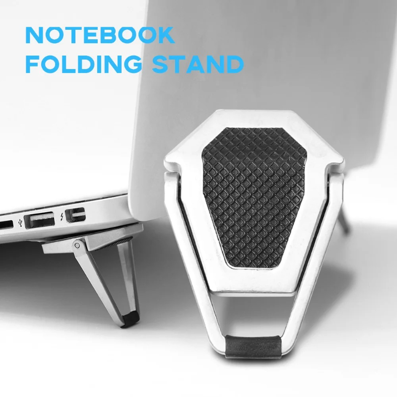Portable Laptop Stand Adjustable Folding Notebook Holder for Cooling and Ergonomics - Price in Bangladesh