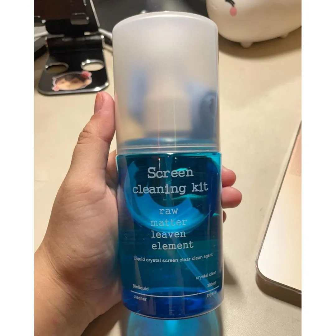 200Ml Screen Cleaner For Dslr Camera, Tv, Computer Monitor, Laptop-Blue - Glass Cleaner Mobile Accessories Price in Bangladesh - Mobile.com.bd