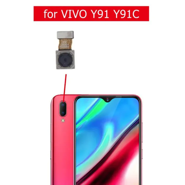 Rear Camera For Vivo Y91 / Y91C Back View Main Big Backside Camera Module Flex Cable Replacement Repair Spare Parts Flex Cables Price in Bangladesh - Mobile.com.bd