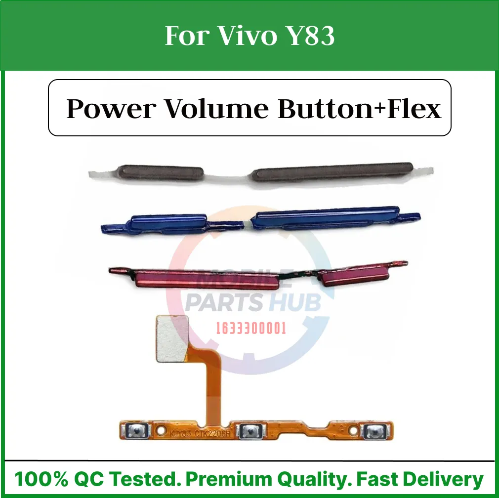 Vivo Y83  Power on / off Switch Button Side Volume Up Down Buttons +Flex Cable Replacement Parts Flex Cables Price in Bangladesh - Mobile.com.bd