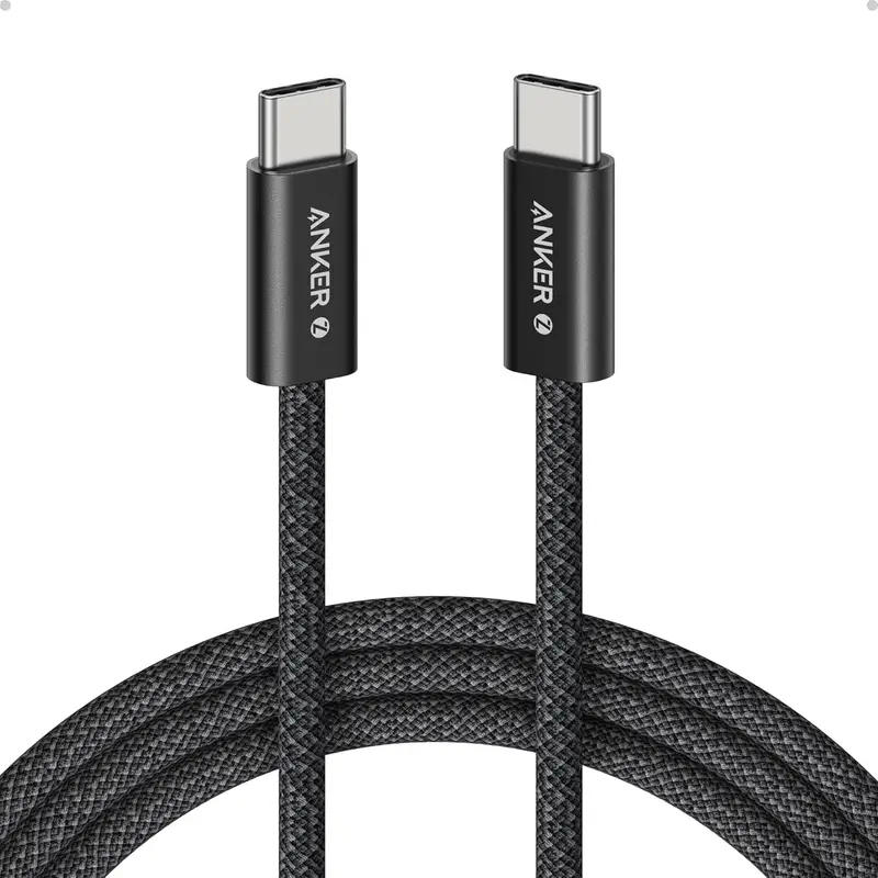 Anker Zolo USB-C to USB-C Data Cable (1.5 Meters, 240W, Braided) - Price in Bangladesh