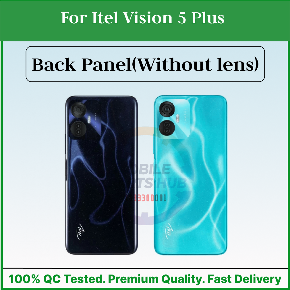 For Itel Vision 5 Plus Back Panel/Backshell/ Casing With Logo-All Colors Available Mobile Parts & Accessories Price in Bangladesh - Mobile.com.bd