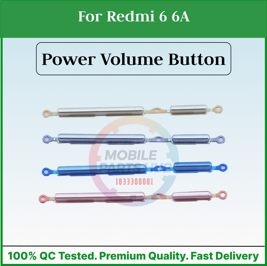 Power Volume Out Side Key Side Button For Redmi 6 6A External Volume Button + Power ON OFF Mobile Parts & Accessories Price in Bangladesh - Mobile.com.bd