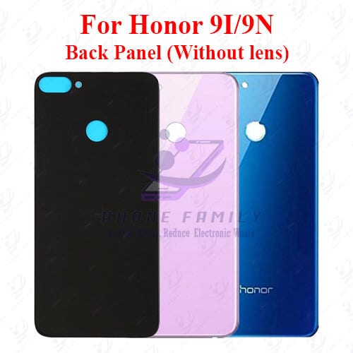 For Honor 9I/ 9N Back Panel/Backshell/ Casing + Camera lens With Logo-All Colors Available - Price in Bangladesh