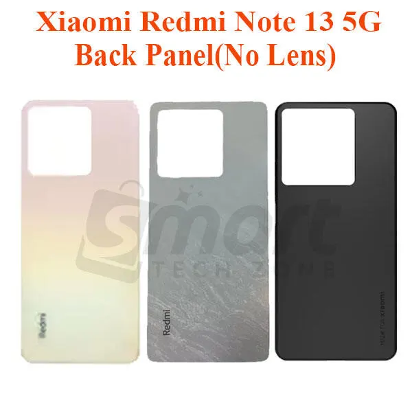Xiaomi Redmi Note 13 5G Back Panel/Backshell/ Casing + Without Camera Lens + Side Buttons With Logo-All Colors Available - Price in Bangladesh