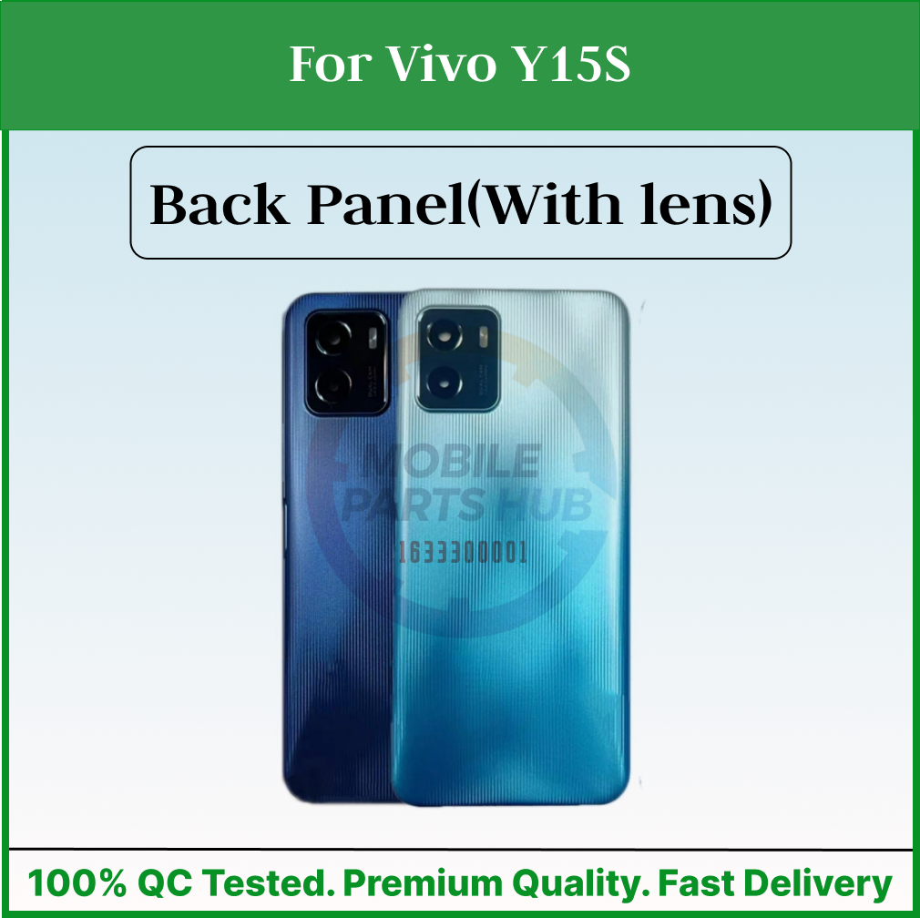 For Vivo Y15S Back Panel/Backshell/ Casing + Camera Lens With Logo-All Colors Available Mobile Parts & Accessories Price in Bangladesh - Mobile.com.bd