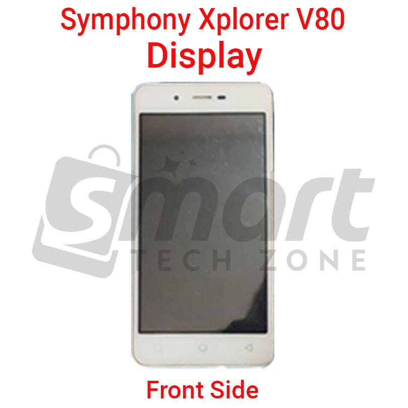 LCD Screen Display With Frame for Symphony Xplorer V80 Collected from Used Phone Replacement Parts Price in Bangladesh - Mobile.com.bd