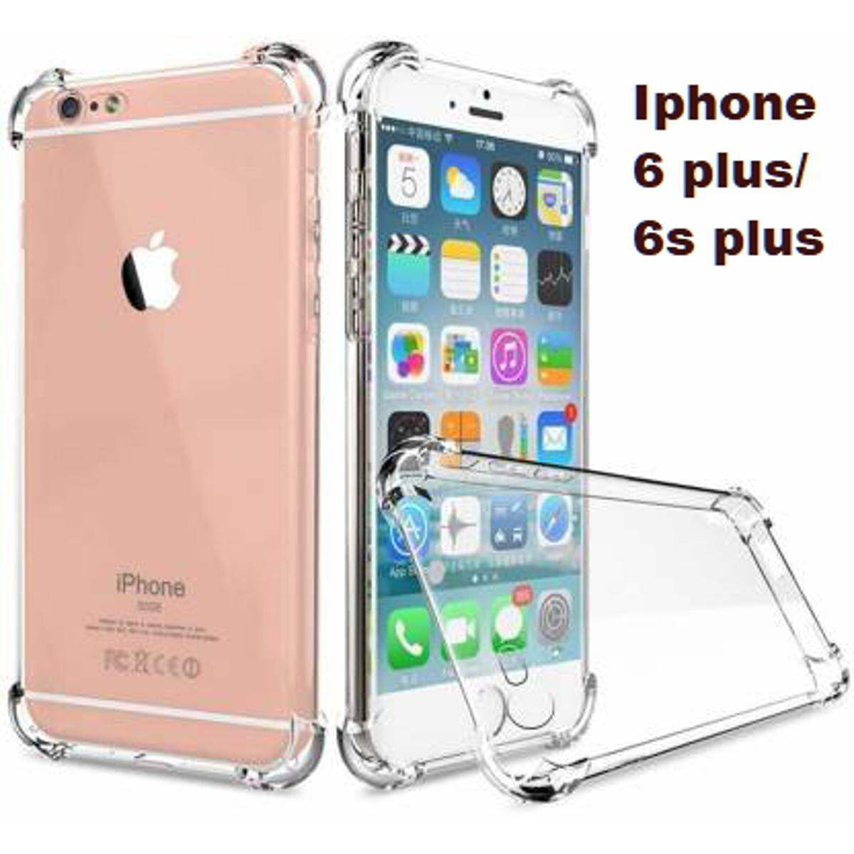For Apple iPhone 6 Plus / 6s Plus Premium Silicone Case Crystal Clear Soft TPU Ultra-Thin Transparent Flexible Protective Mobile Phone Back Cover