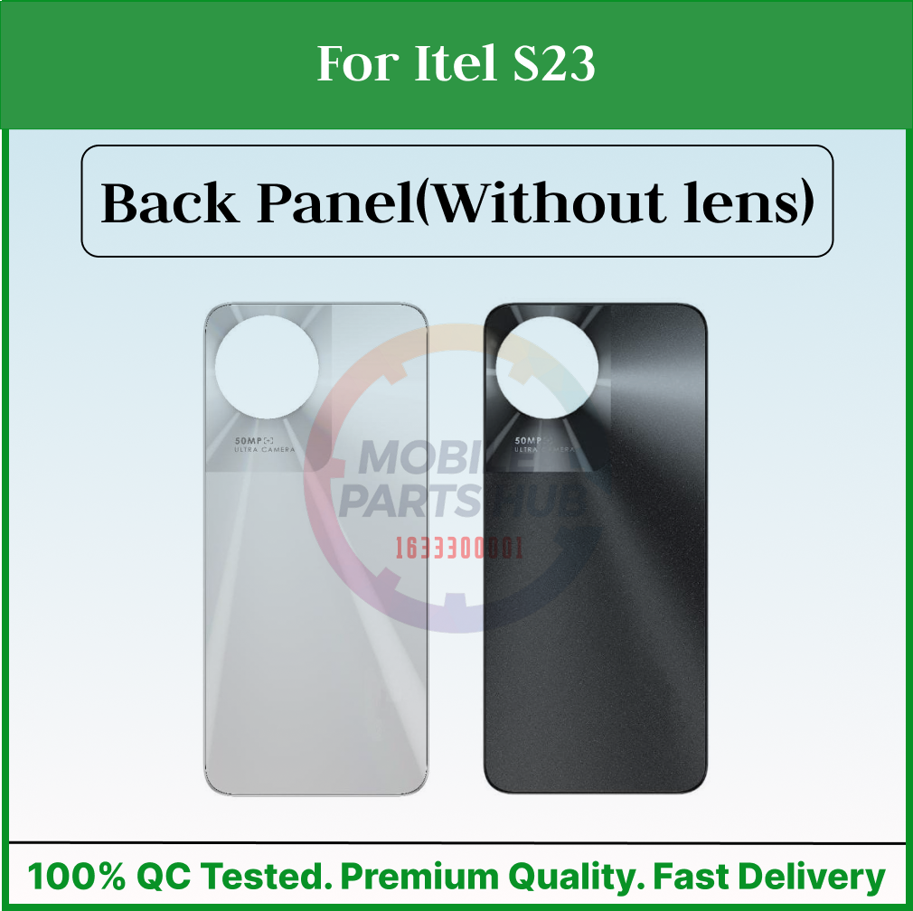For Itel S23 Back Panel/Backshell/ Casing With Logo-All Colors Available Mobile Parts & Accessories Price in Bangladesh - Mobile.com.bd