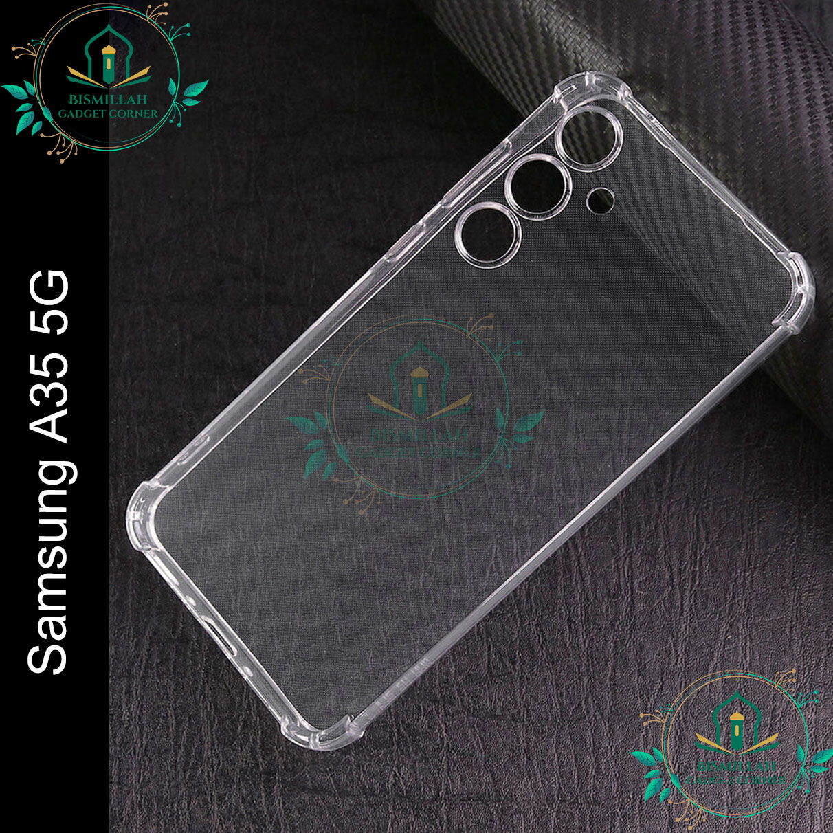Transparent back cover For Samsung Galaxy A35 5G Luxury transparent Protect Back Cover Soft Case - Price in Bangladesh